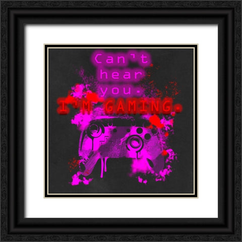 Control Freak IV Black Ornate Wood Framed Art Print with Double Matting by Parker, Jennifer Paxton