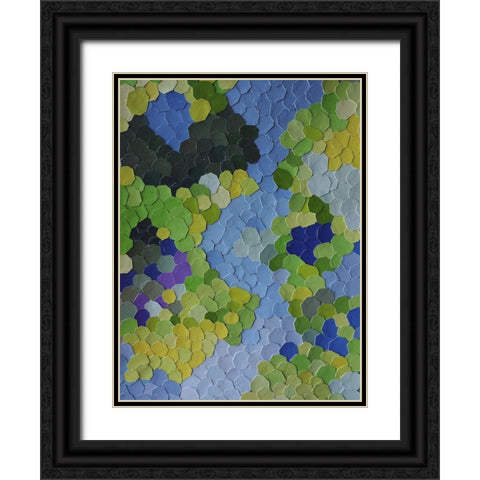 Estes Park Black Ornate Wood Framed Art Print with Double Matting by Good, Coco