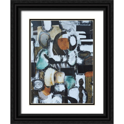 Day At the Spa Black Ornate Wood Framed Art Print with Double Matting by Good, Coco