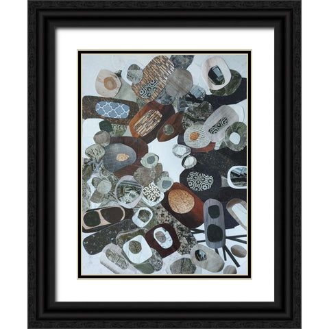 Nile River Boats Black Ornate Wood Framed Art Print with Double Matting by Good, Coco