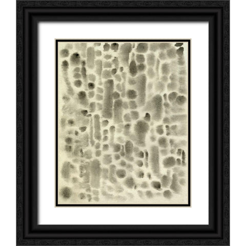 Watercolor Metric II Black Ornate Wood Framed Art Print with Double Matting by Caroline, Emma