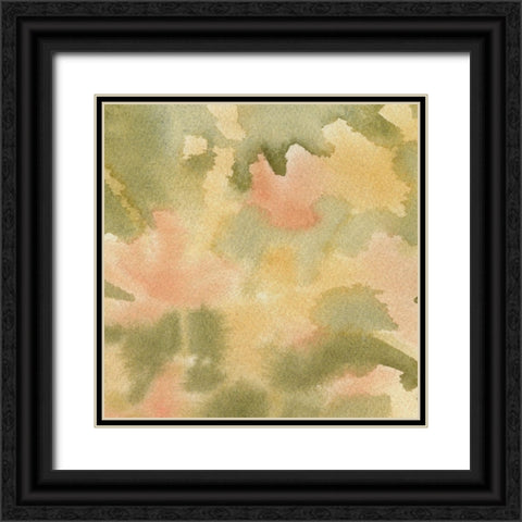 Botanical Aura I Black Ornate Wood Framed Art Print with Double Matting by Caroline, Emma