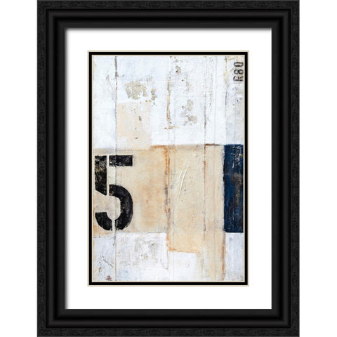5th Row Black Ornate Wood Framed Art Print with Double Matting by Ashley, Erin