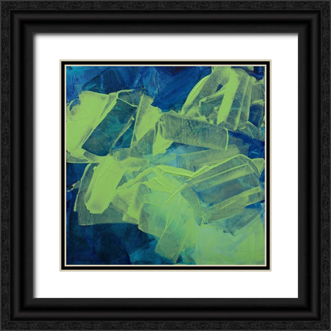 Lime and the Coconut I Black Ornate Wood Framed Art Print with Double Matting by Guererra, Teodora