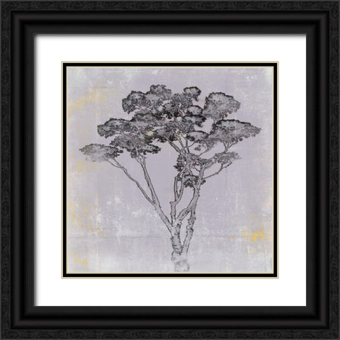 Adajio I Black Ornate Wood Framed Art Print with Double Matting by Aryai, Sia