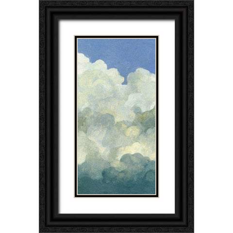 Cumulus Tower I Black Ornate Wood Framed Art Print with Double Matting by Caroline, Emma