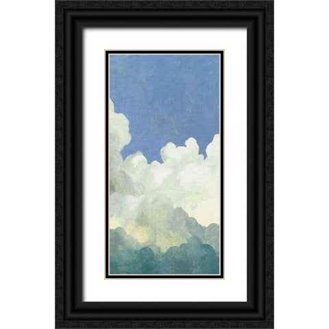 Cumulus Tower IV Black Ornate Wood Framed Art Print with Double Matting by Caroline, Emma