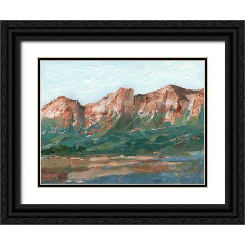 Heading West I Black Ornate Wood Framed Art Print with Double Matting by Harper, Ethan