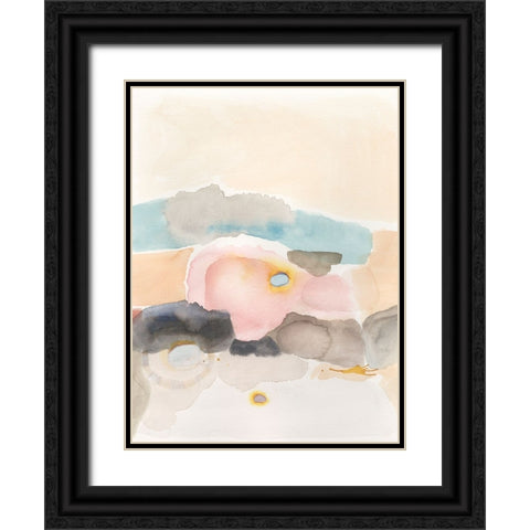 Desert Canyon I Black Ornate Wood Framed Art Print with Double Matting by Fuchs, Jodi