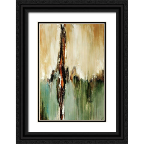 Duet I Black Ornate Wood Framed Art Print with Double Matting by Edmunds, Sydney