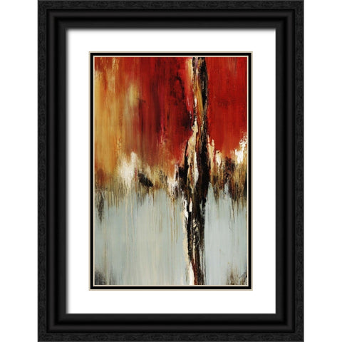 Duet II Black Ornate Wood Framed Art Print with Double Matting by Edmunds, Sydney