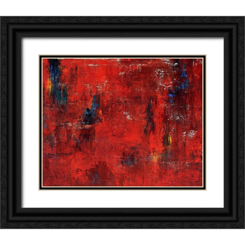 Kane Black Ornate Wood Framed Art Print with Double Matting by Henry, Alexys