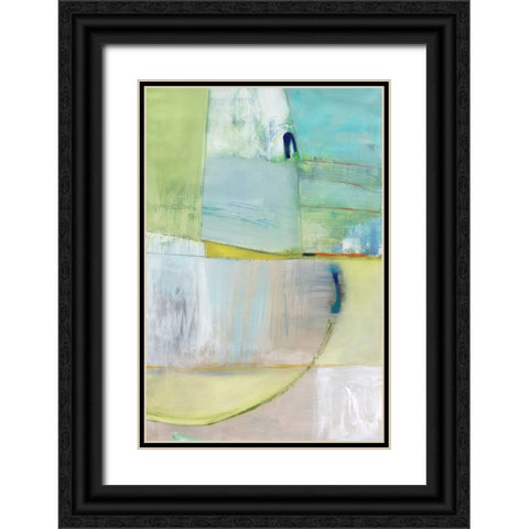 Incoming Black Ornate Wood Framed Art Print with Double Matting by Fuchs, Jodi