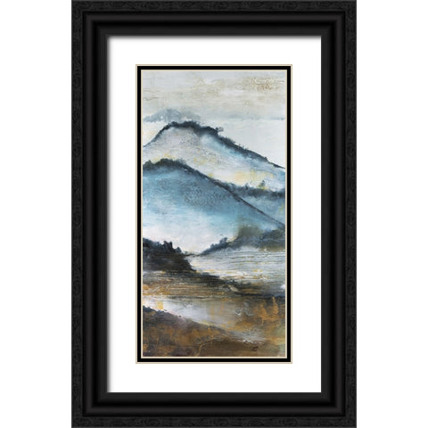 Ancient View II Black Ornate Wood Framed Art Print with Double Matting by Bramma, Lila