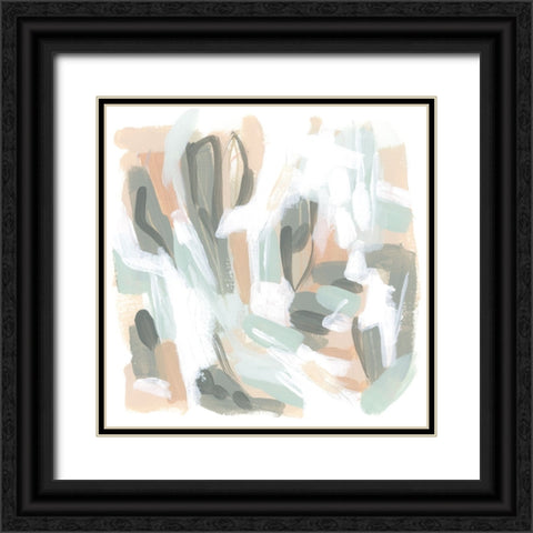 Riff Time II Black Ornate Wood Framed Art Print with Double Matting by Vess, June Erica