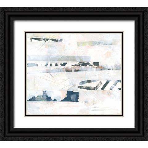 Pattern Camouflage I Black Ornate Wood Framed Art Print with Double Matting by Vess, June Erica