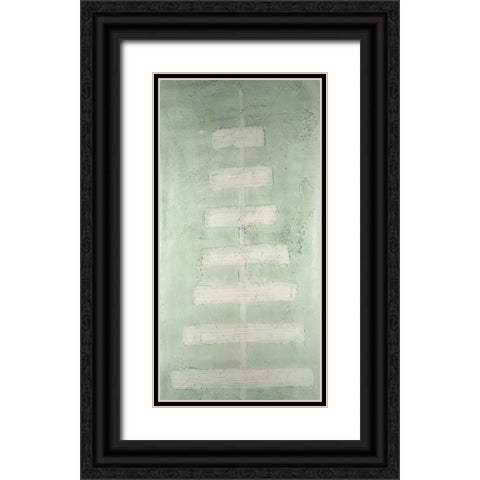 Veriegatas III Black Ornate Wood Framed Art Print with Double Matting by Lam, Vanna