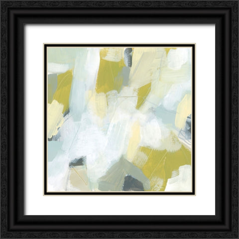 Greenlit I Black Ornate Wood Framed Art Print with Double Matting by Vess, June Erica