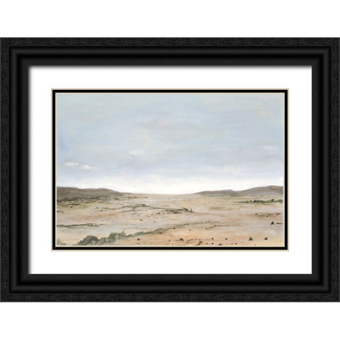 Arid Vista II Black Ornate Wood Framed Art Print with Double Matting by Willett, Michael