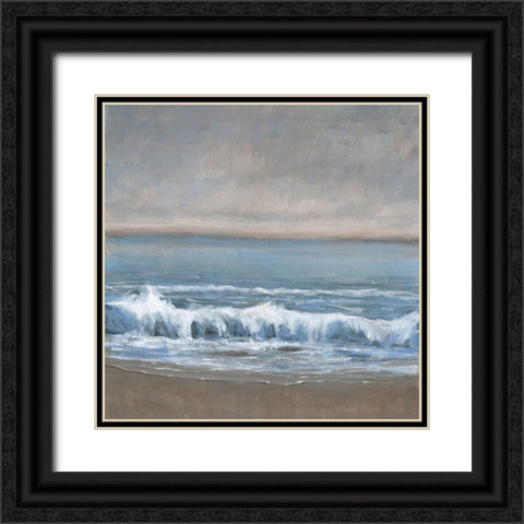 Coastal Showers II Black Ornate Wood Framed Art Print with Double Matting by OToole, Tim