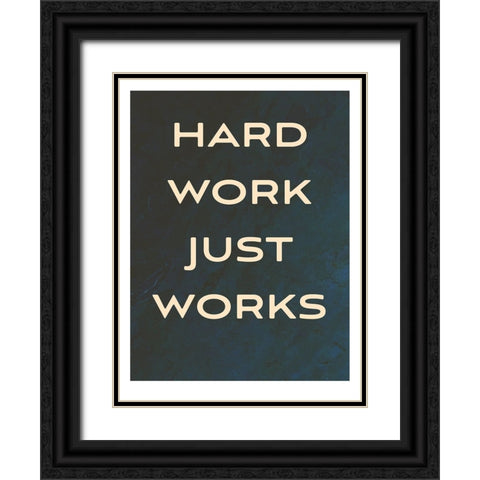 Bro-Inspo I Black Ornate Wood Framed Art Print with Double Matting by Green, Jacob