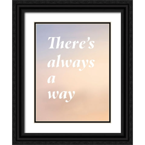 Bro-Inspo IV Black Ornate Wood Framed Art Print with Double Matting by Green, Jacob