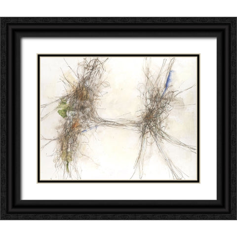 Earth Systems II Black Ornate Wood Framed Art Print with Double Matting by Willett, Michael