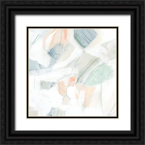 Granite Biome III Black Ornate Wood Framed Art Print with Double Matting by Vess, June Erica