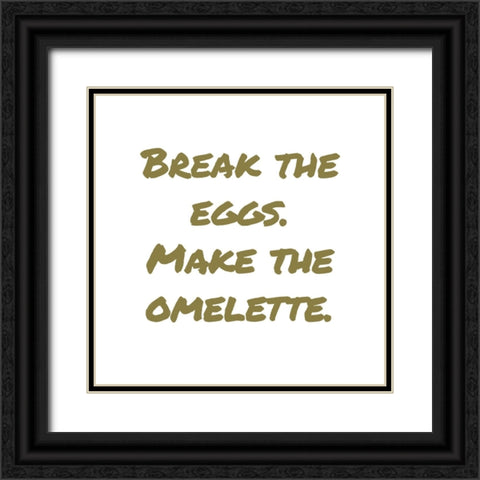 American Aspiration II Black Ornate Wood Framed Art Print with Double Matting by Green, Jacob