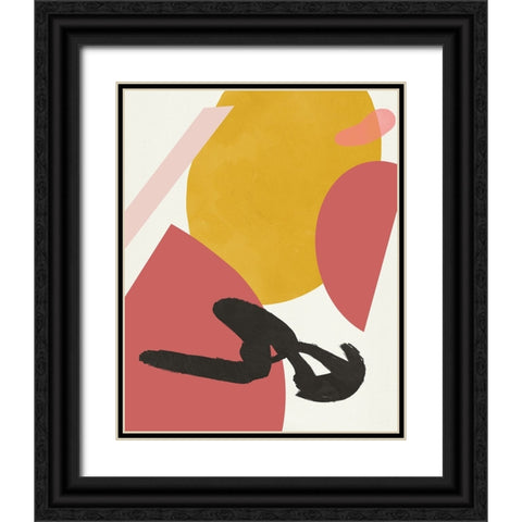 Bright Boy II Black Ornate Wood Framed Art Print with Double Matting by Green, Jacob