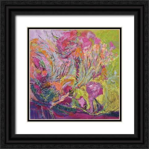 Among the Green Pastures I Black Ornate Wood Framed Art Print with Double Matting by Fagan, Dorothy