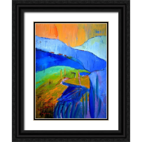 Fertile Dreams I Black Ornate Wood Framed Art Print with Double Matting by Fagan, Dorothy