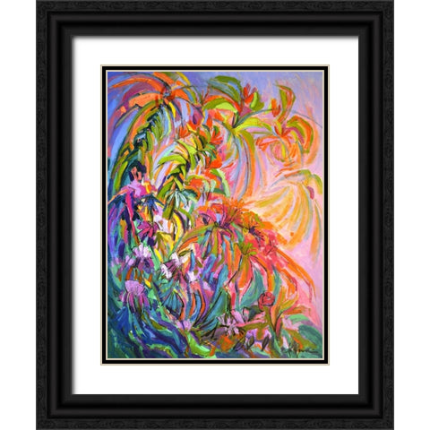 Unfettered Desires III Black Ornate Wood Framed Art Print with Double Matting by Fagan, Dorothy