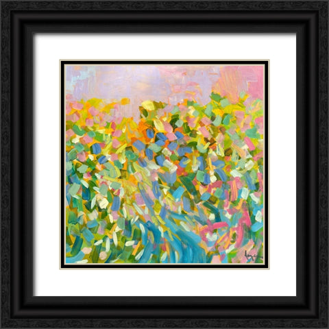 Sunrise on a Misty Morning I Black Ornate Wood Framed Art Print with Double Matting by Fagan, Dorothy