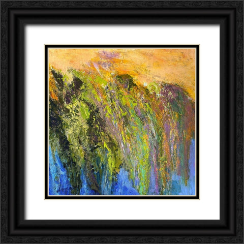 Marsh I Daybreak Black Ornate Wood Framed Art Print with Double Matting by Fagan, Dorothy