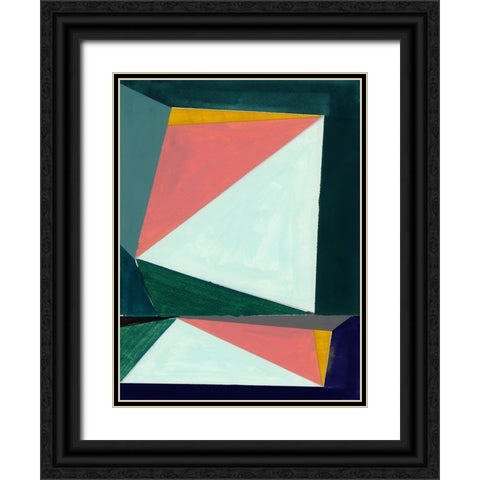 Chop I Black Ornate Wood Framed Art Print with Double Matting by Cartissi