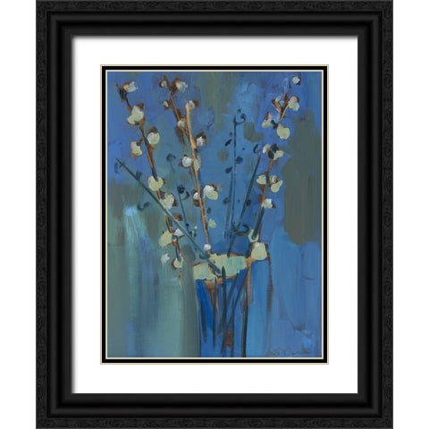 Winter Willow II Black Ornate Wood Framed Art Print with Double Matting by Ferrell, Erin McGee