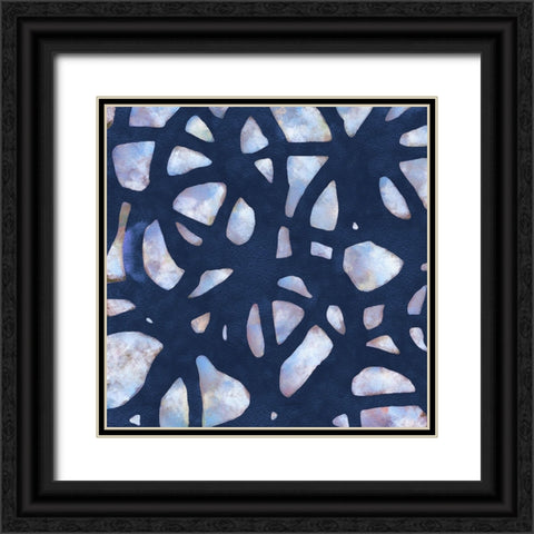 Sky Net I Black Ornate Wood Framed Art Print with Double Matting by Saunders, Alonzo