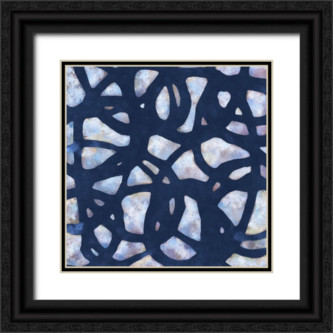 Sky Net II Black Ornate Wood Framed Art Print with Double Matting by Saunders, Alonzo
