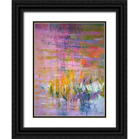 Twilight Resting Black Ornate Wood Framed Art Print with Double Matting by Fagan, Dorothy
