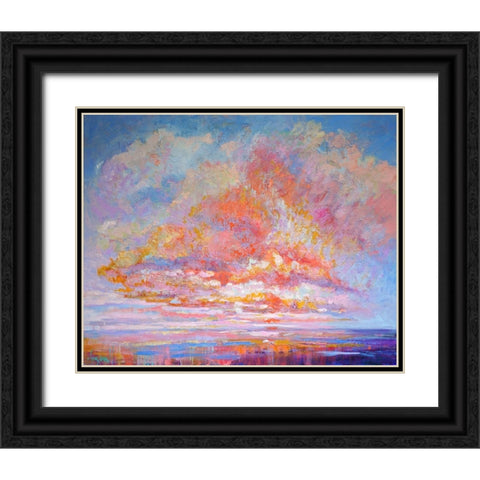 Blessed Eve II Black Ornate Wood Framed Art Print with Double Matting by Fagan, Dorothy