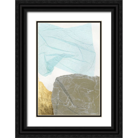 Esoteric Collage II Black Ornate Wood Framed Art Print with Double Matting by Lam, Vanna
