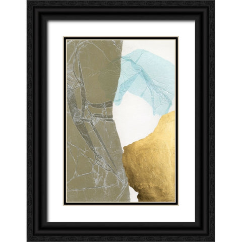 Esoteric Collage III Black Ornate Wood Framed Art Print with Double Matting by Lam, Vanna