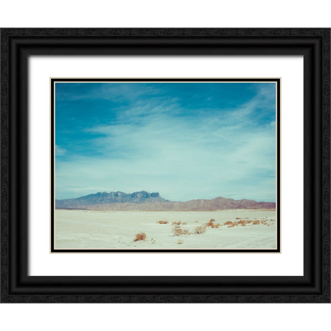 Salt Flat Walk II Black Ornate Wood Framed Art Print with Double Matting by Quintero, Sonja