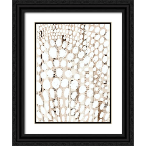 Vintage Pattern I Black Ornate Wood Framed Art Print with Double Matting by Galapon, Nikki