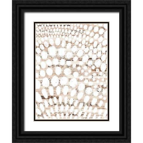 Vintage Pattern II Black Ornate Wood Framed Art Print with Double Matting by Galapon, Nikki