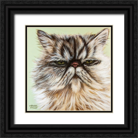 Persian Cat I Black Ornate Wood Framed Art Print with Double Matting by Vitaletti, Carolee