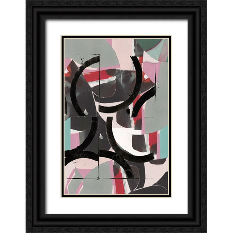 Cartissi Space II Black Ornate Wood Framed Art Print with Double Matting by Cartissi