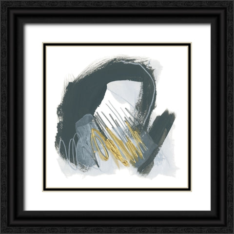 Ocular Frequency I Black Ornate Wood Framed Art Print with Double Matting by Vess, June Erica