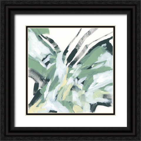 Jungle Rhythm I Black Ornate Wood Framed Art Print with Double Matting by Vess, June Erica